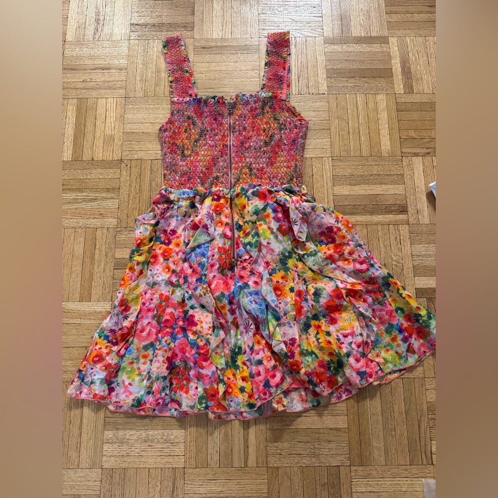 Alice and Olivia Floral Multicolor Dress